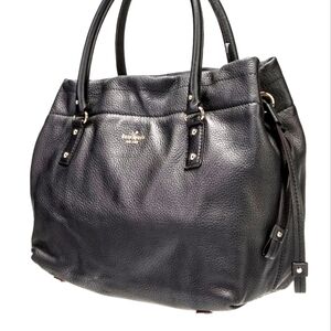 ♤ Kate Spade ♤Black Leather Clasic Bag NWT